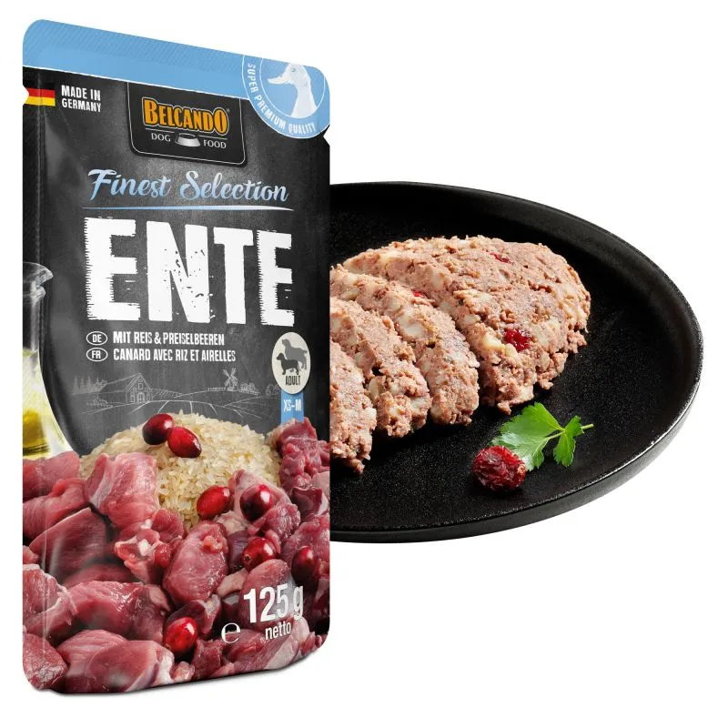 Belcando Pato con arroz y arandanos 125gr