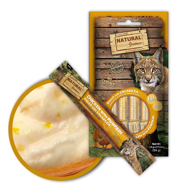 Natural Greatness Crema de Pollo con Calabaza 56 gr