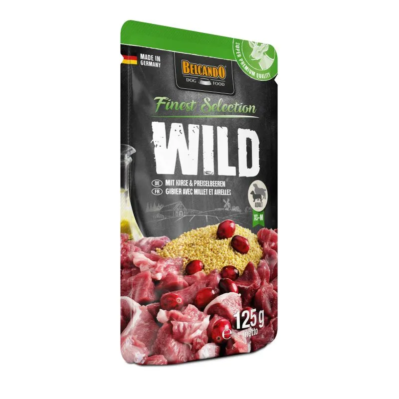 Belcando Venado con Arándanos y Mijo 125gr