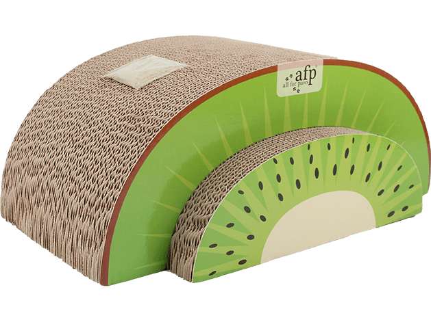 Cardboard Scratcher Set - Kiwi / AFP