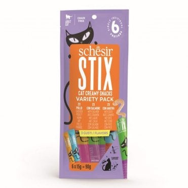 Stix Sobre mix sabores 6x15gr. / Schesir