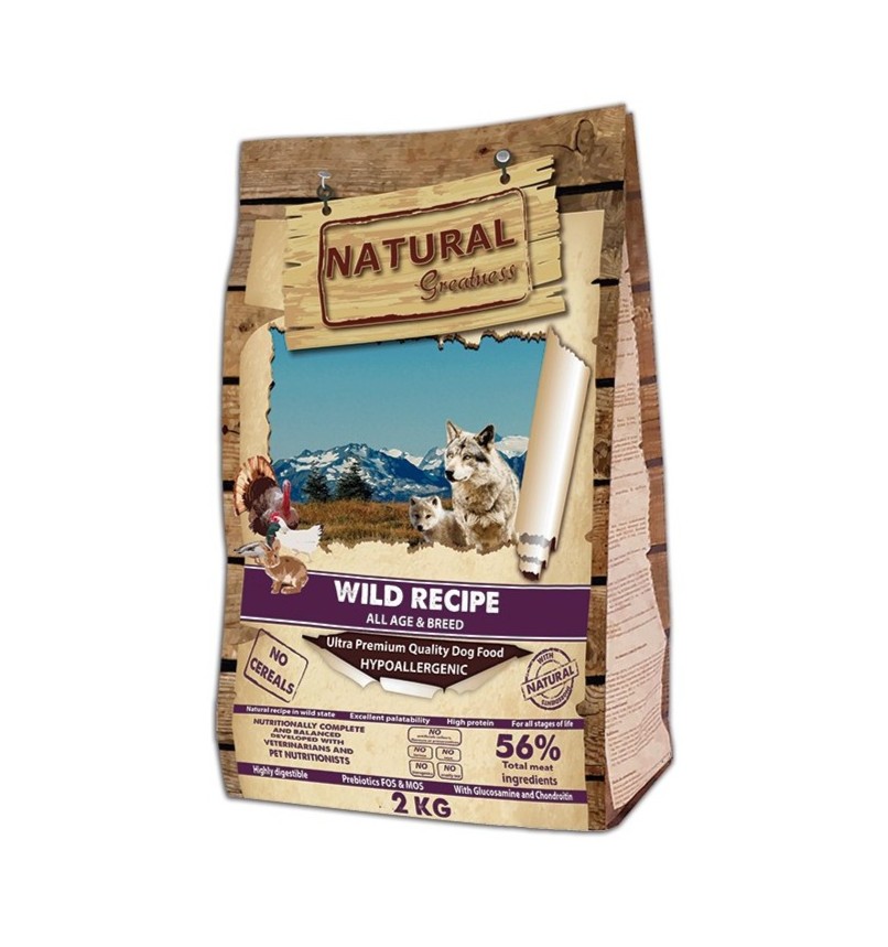 Natural Greatness Pienso Wild Recipe para Perros