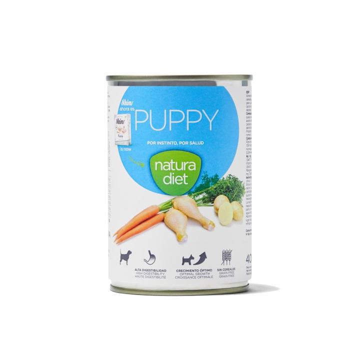 Can of puppy pate 400g / Natura Diet