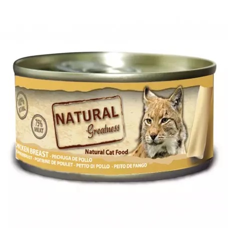 Natural Greatness Pechuga de Pollo para Gatos Adulto 70gr
