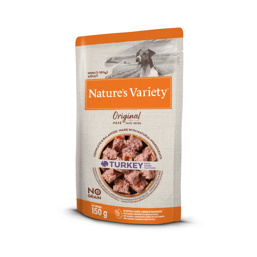 Nature's Variety Paté Original Mini Adult Pavo 150gr.
