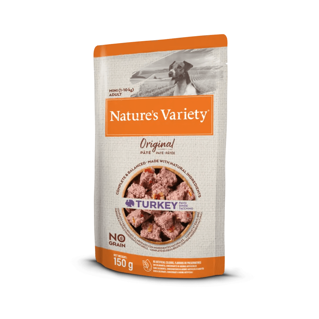 Nature's Variety Paté Original Mini Adult Turkey 150gr.