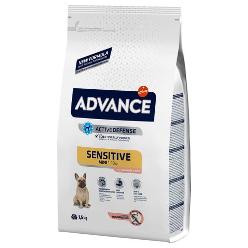 Advance Active Defense Mini Sensitive Salmón