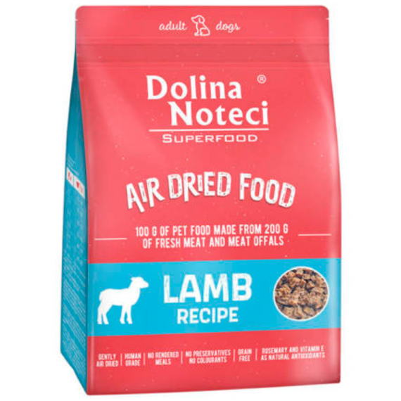 Dolina Noteci Air Dried Food Cordero 1kg