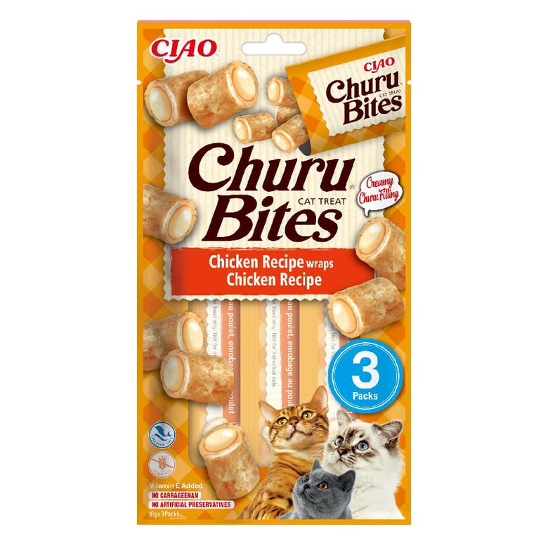 Churu cat bites receta pollo