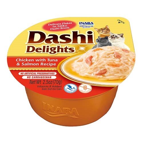 Dashi delight atún y salmón 70gr. / CIAO