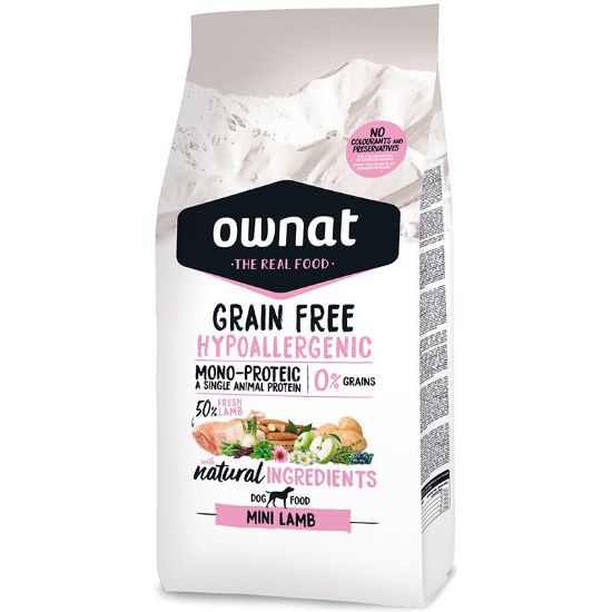 Ownat Grain Free hypoallergenic mini lamb