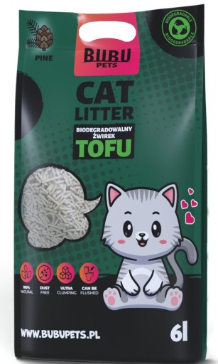 Tofu pino Cat litter 6L