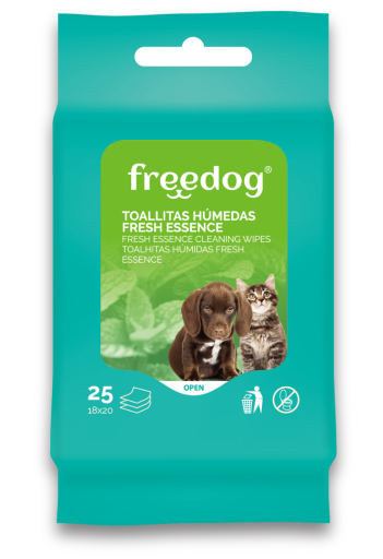 Toallitas húmedas de Clorhexidina / Freedog