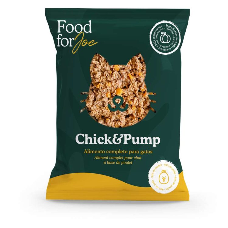 Food for Joe ChickyPump Cat pollo