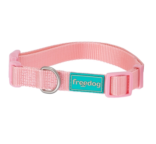 Collar basic Nylon Rosa/ Freedog 