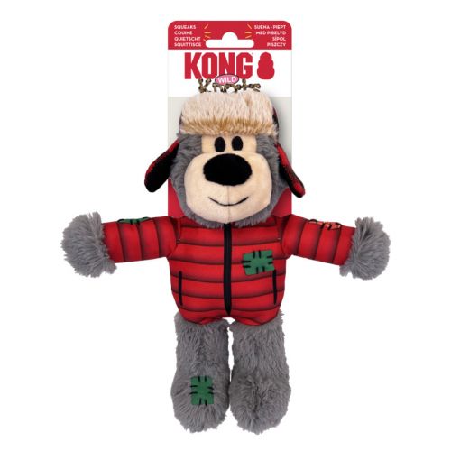 Kong Holiday wild knots  bear assorted s/m