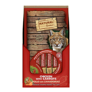 Natural Greatness Crema de pollo con zanahorias 56gr 