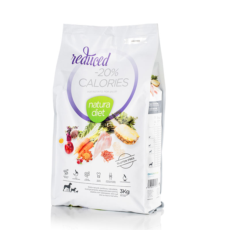 Natura Diet Pienso Reduced -20% Calorías para Perros