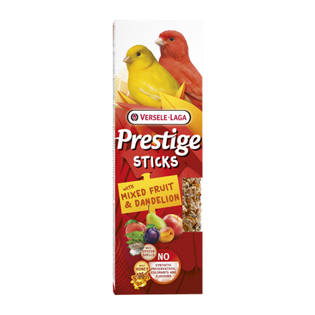 Versele-Laga Sticks canarios frutas variadas 2 unidades 