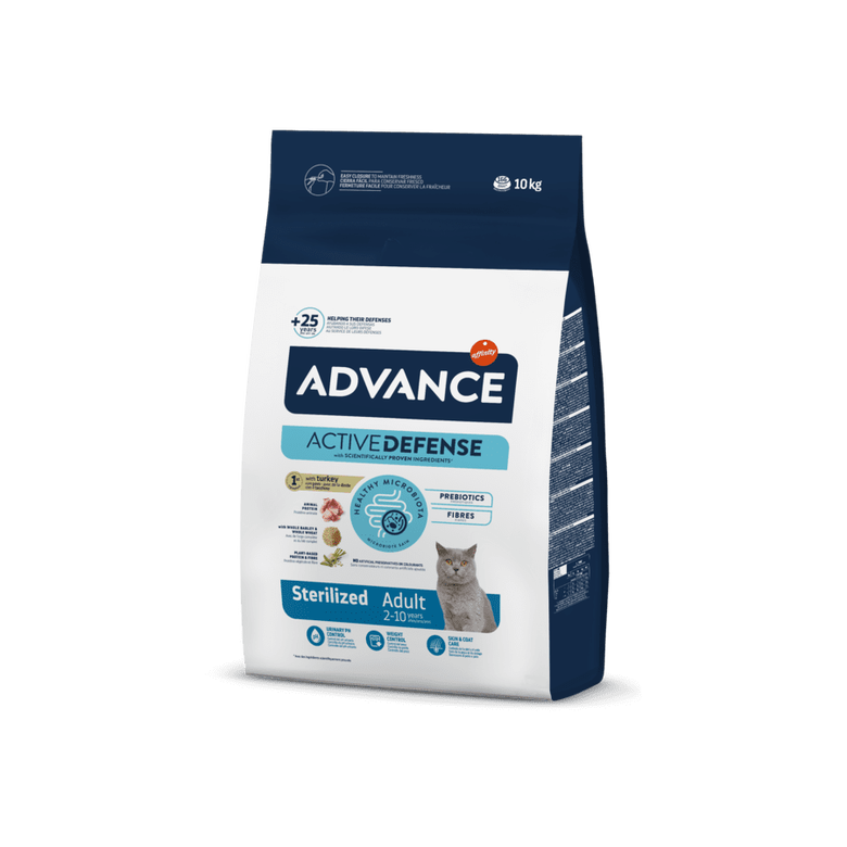 Advance Sterilized Adult de Pavo para Gatos