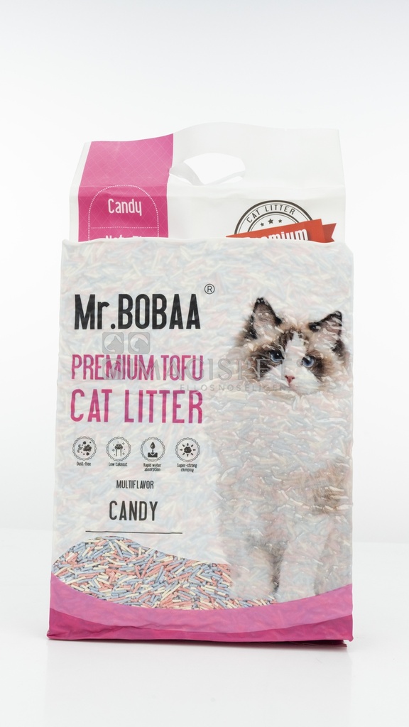 MR. Bobaa Tofu Premium Cat Litter Candy 2.5kg (7L) 
