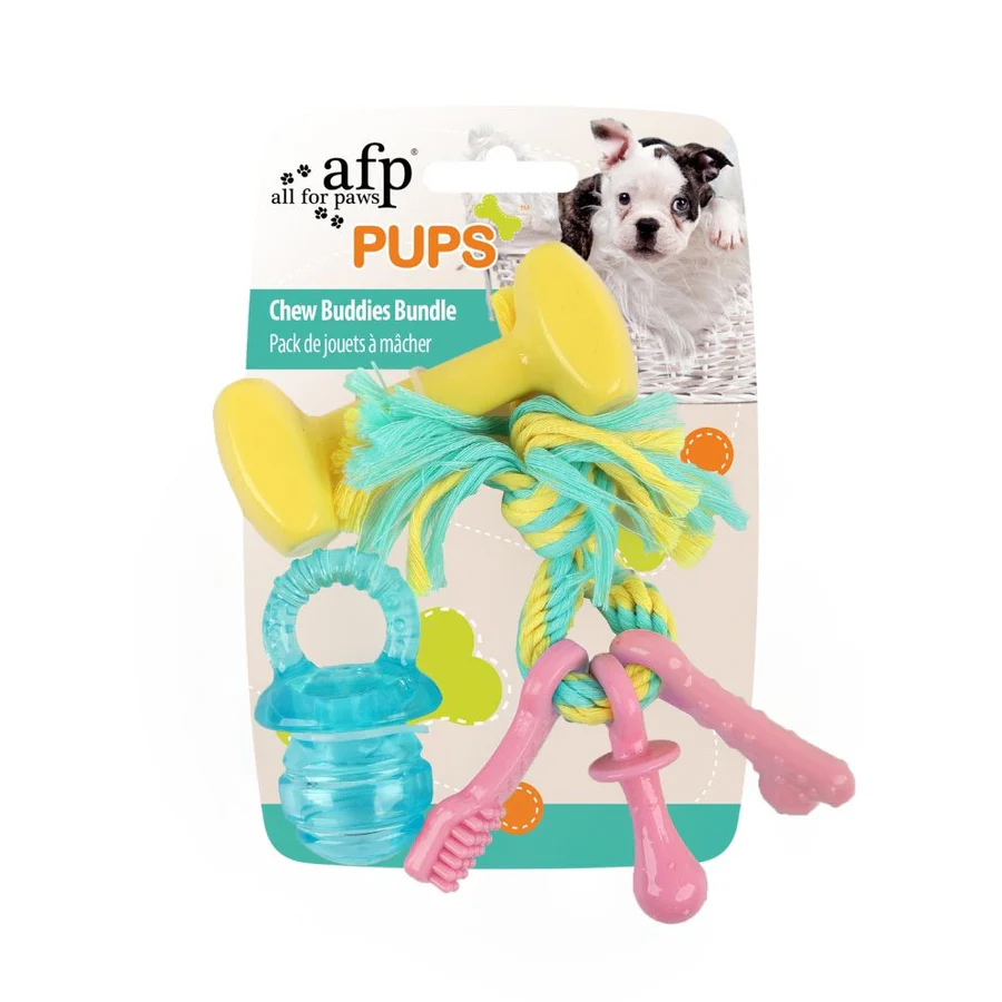 AFP Pups Chew Buddies Bundle 16x13x4.5cm
