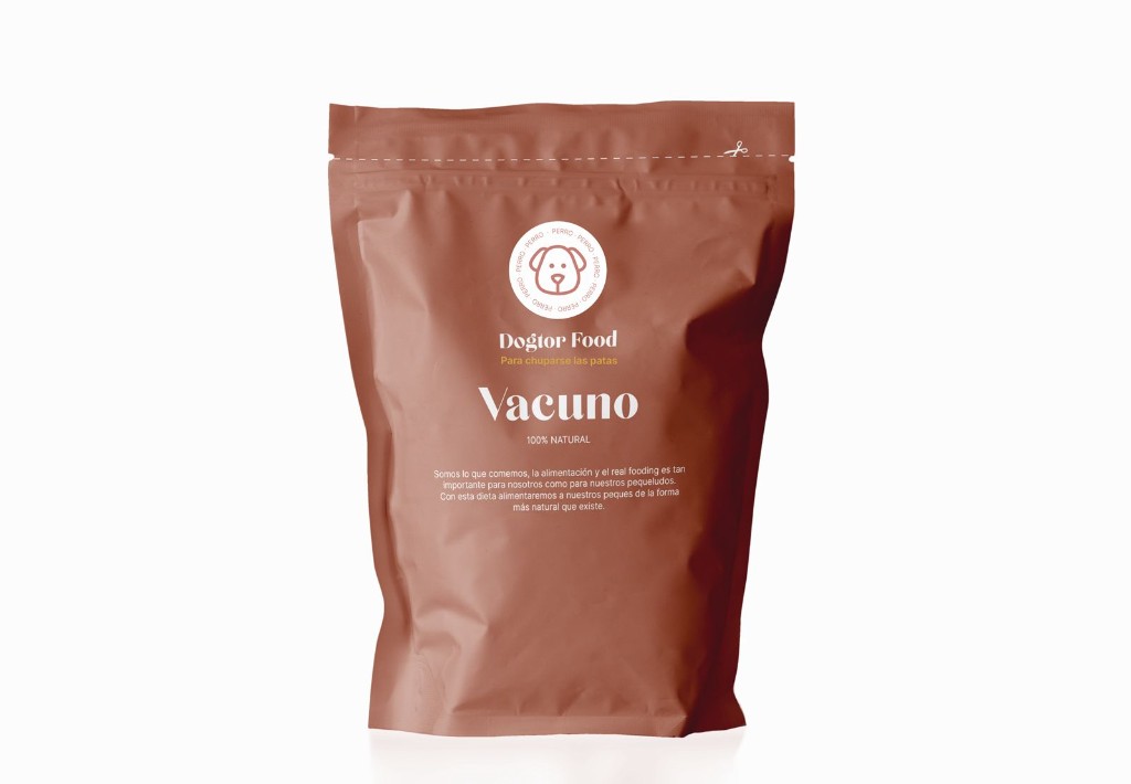 Dogtorfood Menú Monoproteico de Vacuno para Perros 1kg