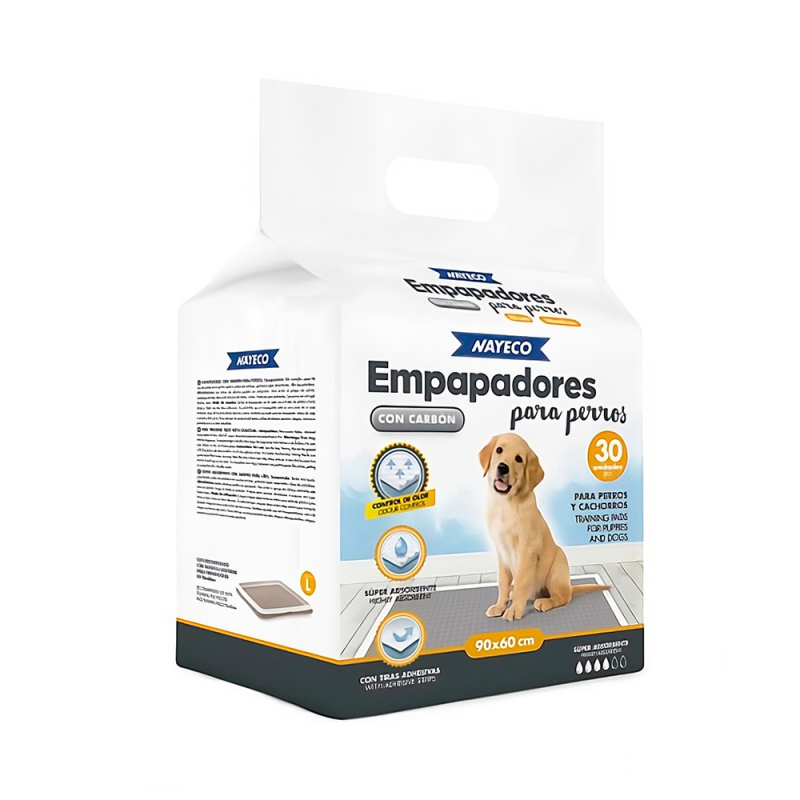 Empapadores con carbón 60x90cm 30Uds / Nayeco