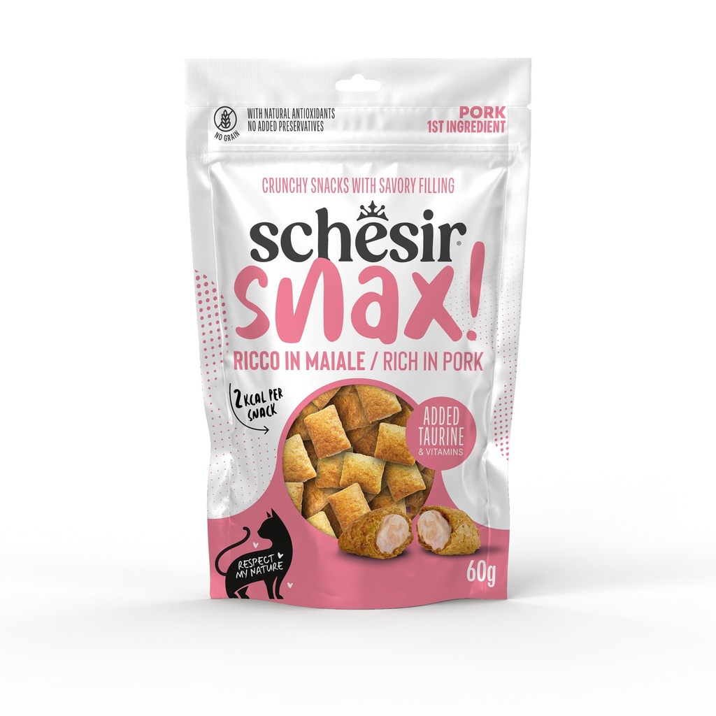 Schesir Snax Cerdo 60gr