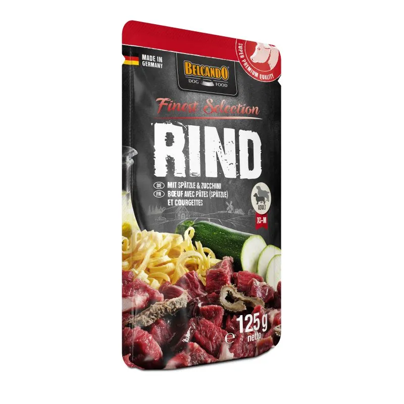 Belcando Ternera con Pasta al Huevo y Calabacín