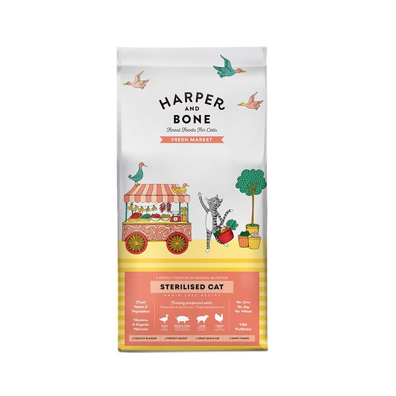 Harper & Bone Cat Sterilised Fresh Market 5Kg