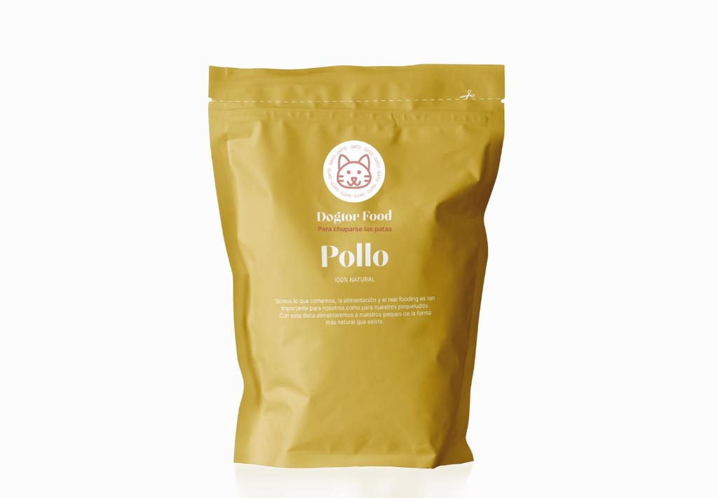Dogtorfood Menú Monoproteico de Pollo - Gato 1kg