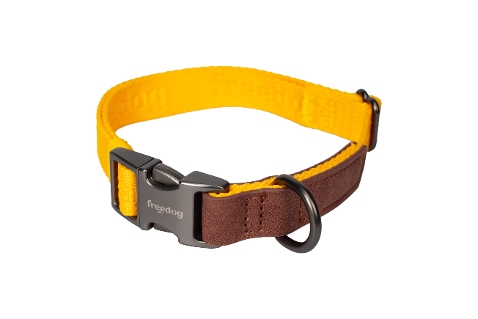 Freedog Collar Linum amarillo