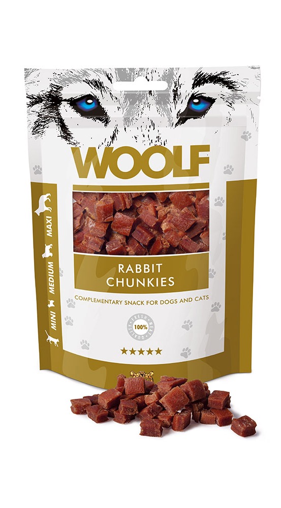 Woolf bocaditos de conejo 100gr