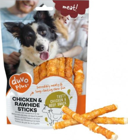 Chicken & Rawhide sticks / Duvo