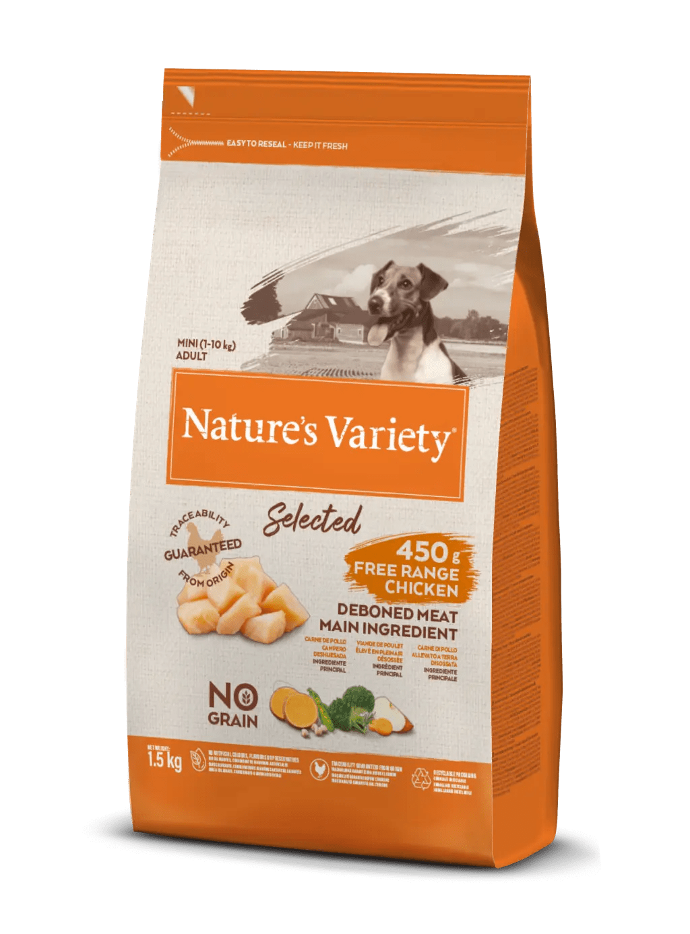Nature's Variety Pollo No Grain para Perros Mini