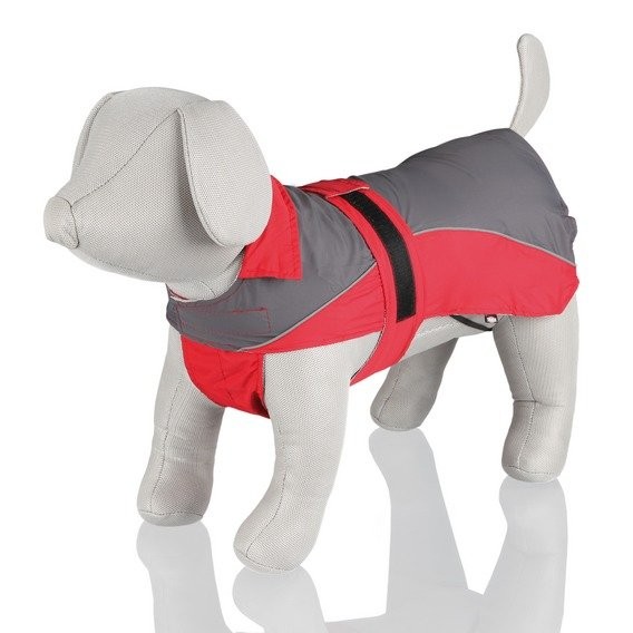 Impermeable Rojo-Gris / Trixie