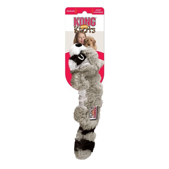 Kong Peluche Knots Mapache