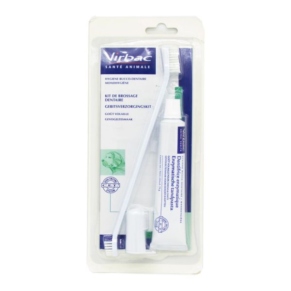 Kit Dentifrico Enzimatico Cepillo+pasta / Virbac