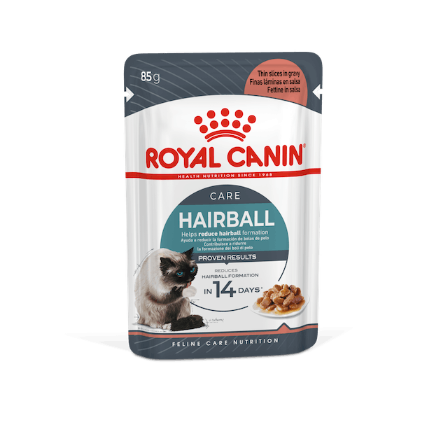 Royal Canin Hairball Sobres en Salsa 85 gr. para Gatos