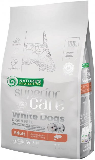 White Dogs Adult Mini Salmón / Nature's Protection