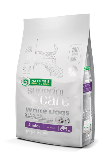 White Dogs Junior 1,5kg  / Nature's Protection