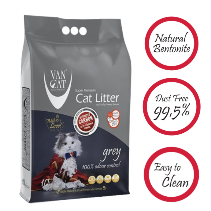 Arena Cat litter carbón activo 10l. / Van Cat