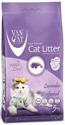 Lavander-scented Cat Litter / Van Cat