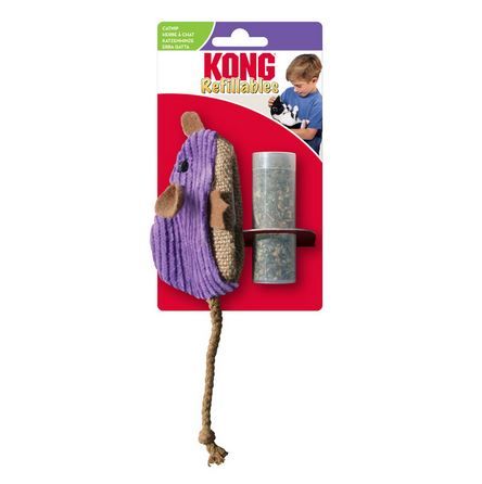 Kong cat refillable ratón pana