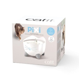 Bebedero fuente acero Pixi 2,5L. / Catit