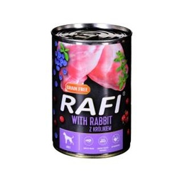 RAFI dog conejo y arandanos 400gr