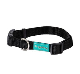 Collar basic Negro Nylon  / Freedog