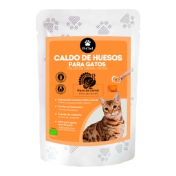 Caldo de huesos de pavo para gatos