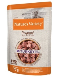 Paté original cat turkey 70gr. / Nature's Variety 